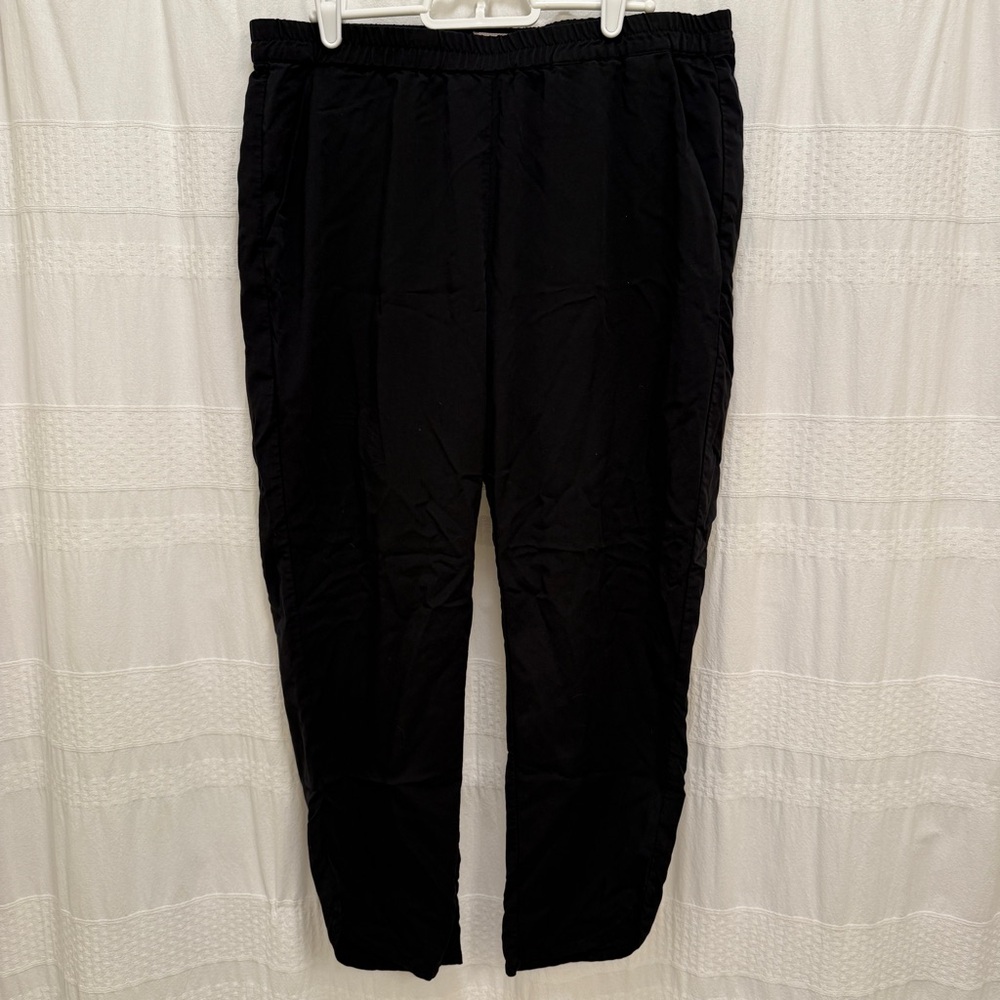 Marine Layer Black Cropped Pants